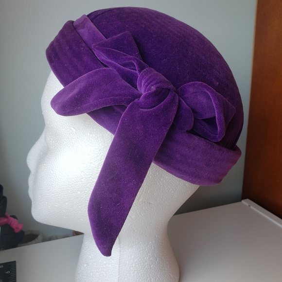 Vintage 1950's Silk Custom Dress, M - Picture 16 of 16